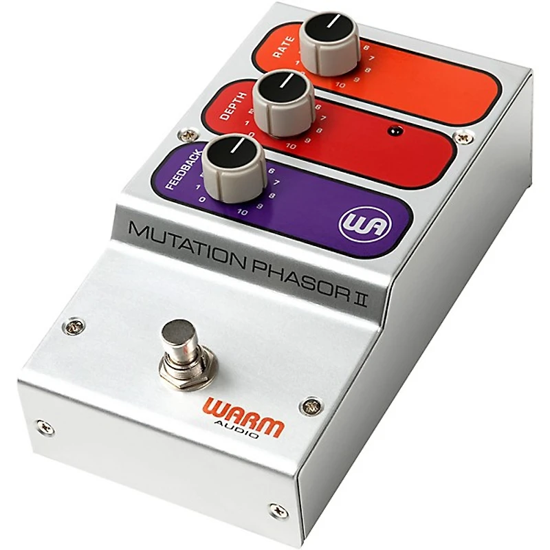 Warm Audio Mutation Phasor II Effects Pedal Metal