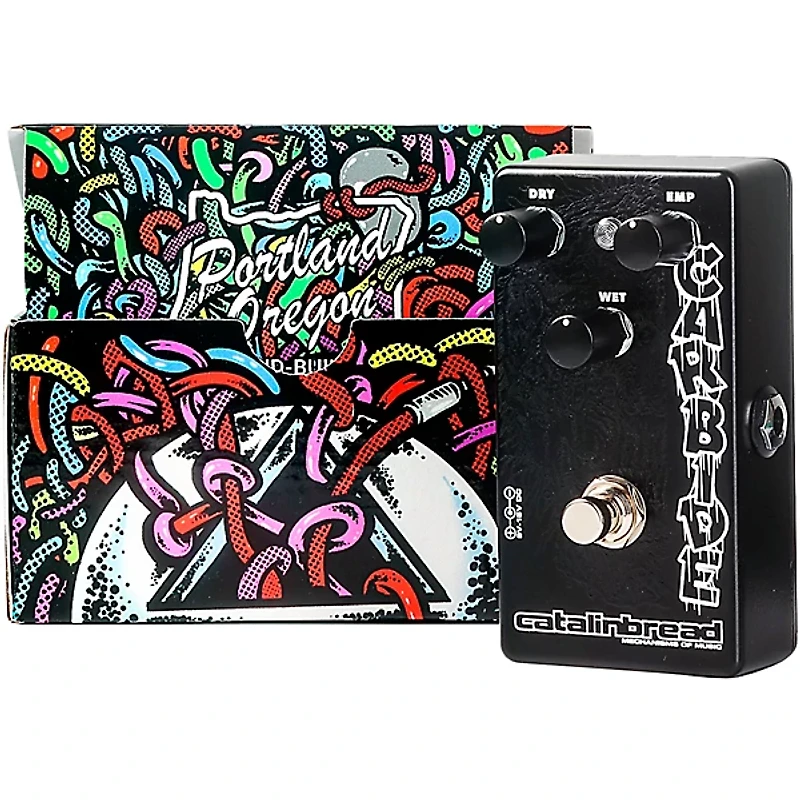 Catalinbread Carbide Distortion Effects Pedal Black