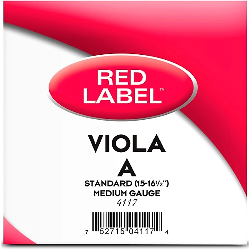 Super Sensitive Red Label Series Viola A String