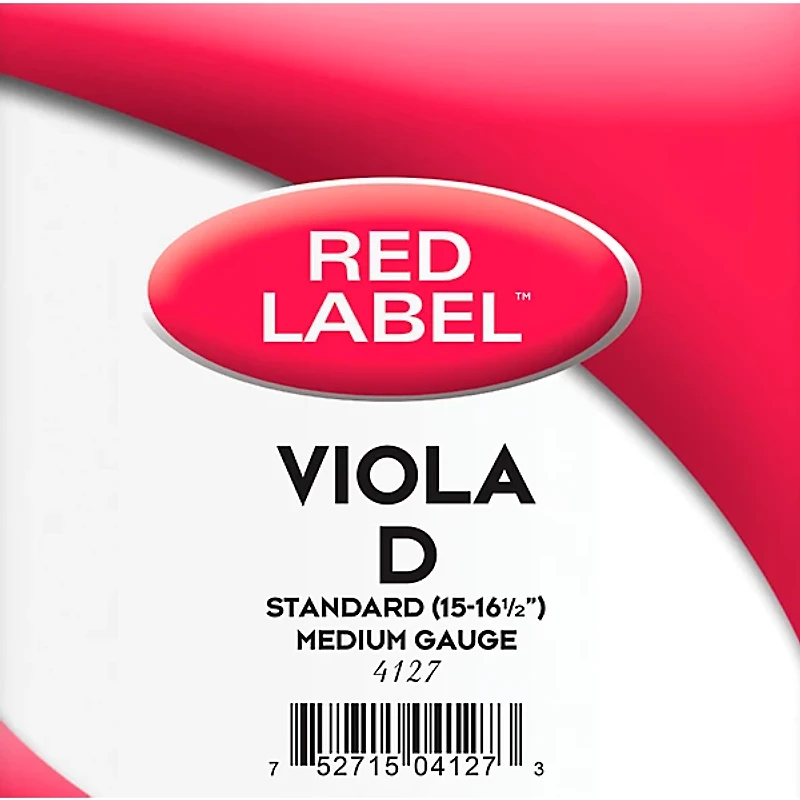 Super Sensitive Red Label Series Viola D String