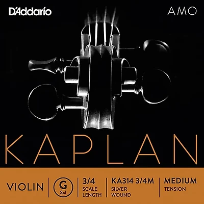D'Addario Kaplan Amo Series Violin G String