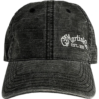 Martin Black Logo Baseball Cap