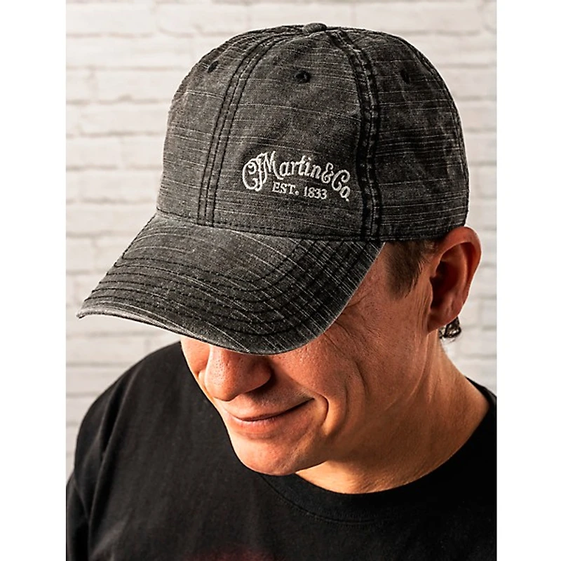 Martin Black Logo Baseball Cap