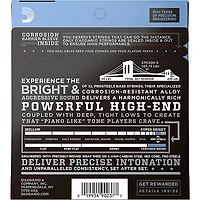 D'Addario EPS300-5 Tapered Steel Bass Guitar Strings .043 - .127