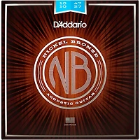 D'Addario Nickel Bronze 12-String Light Acoustic Guitar Strings .010 - .047