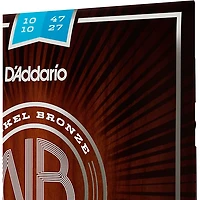 D'Addario Nickel Bronze 12-String Light Acoustic Guitar Strings .010 - .047