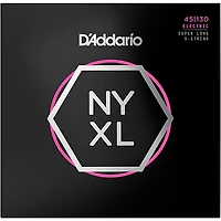 D'Addario Nickel Wound Light 5-String Bass Strings - Super Long Scale .045 - .130