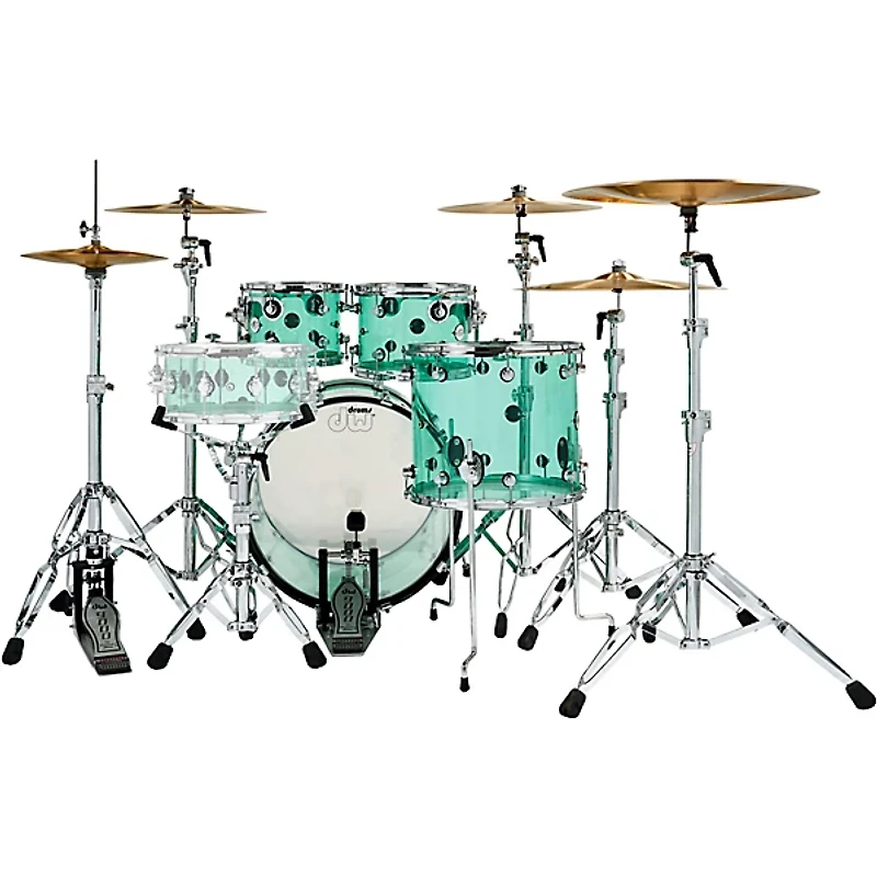 DW Design Series Acrylic 4-Piece Shell Pack Sea Glass