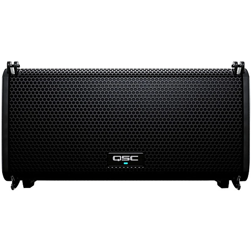 QSC Three LA108 Pole-Mounted Active Line Array Speakers Package With Two KS212C Subwoofers