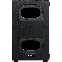 QSC Three LA108 Pole-Mounted Active Line Array Speakers Package With Two KS212C Subwoofers
