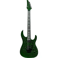 Legator Ninja 6-String Floyd Rose Pro Series Electric Guitar Green Crackle