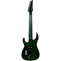 Legator Ninja 7-String Floyd Rose Pro Series Electric Guitar Green Crackle