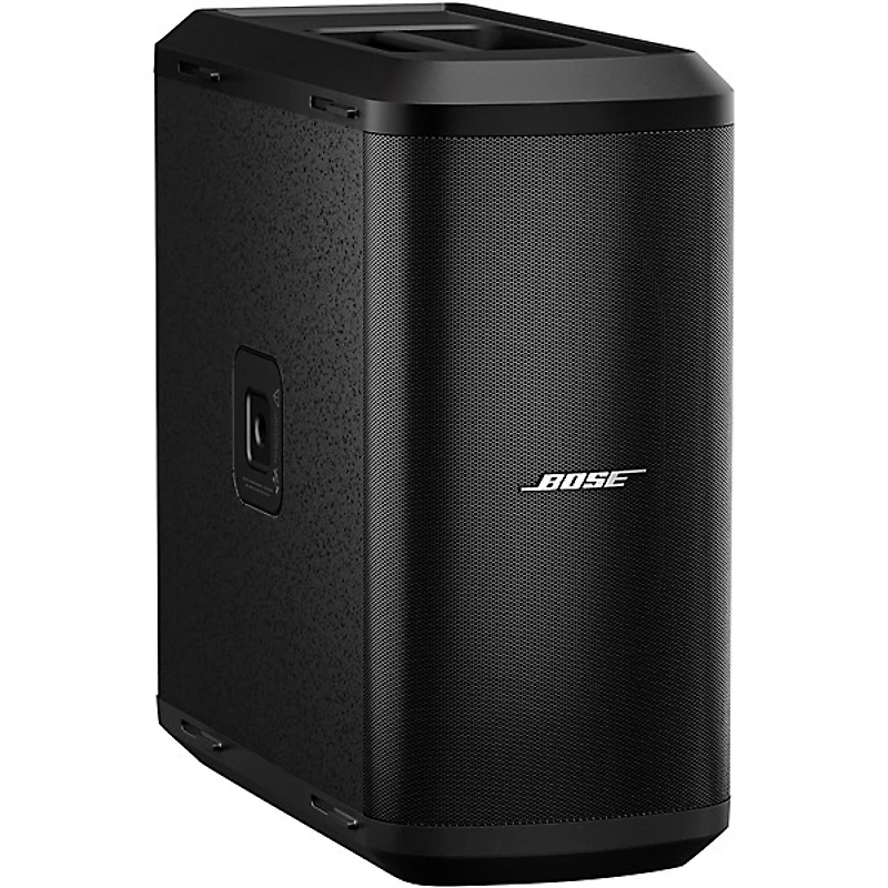 Bose S1 Pro+ Wireless PA Package With Sub1 Powered Bass Module, Instrument Transmitter, Mic/Line Transmitter, Subwoofer Pole and XLR Cable