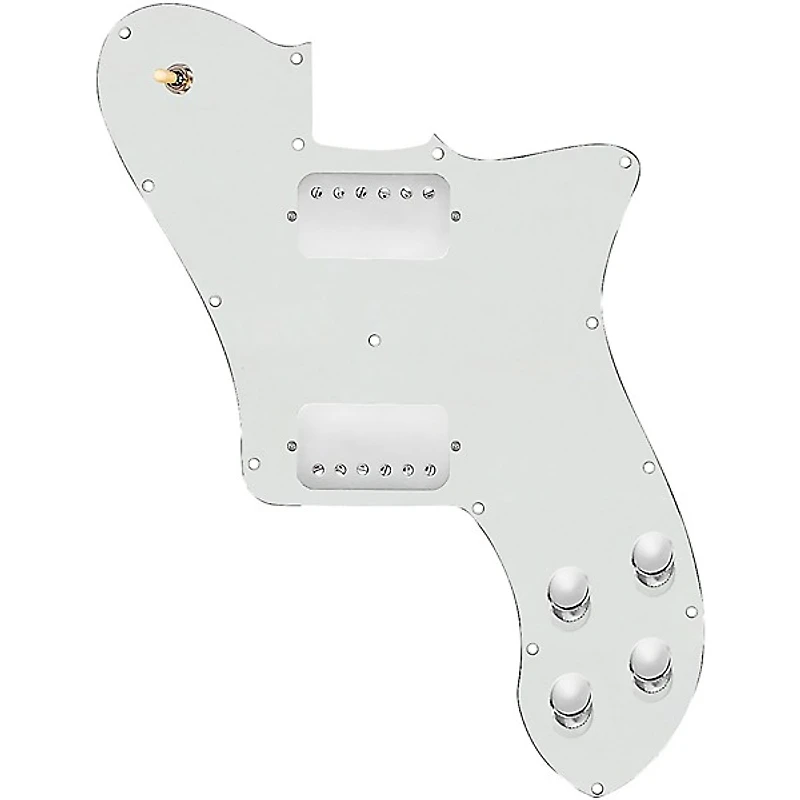 920D Custom Loaded Pickguard for '72 Deluxe Telecaster With Nickel Cool Kids Humbuckers
