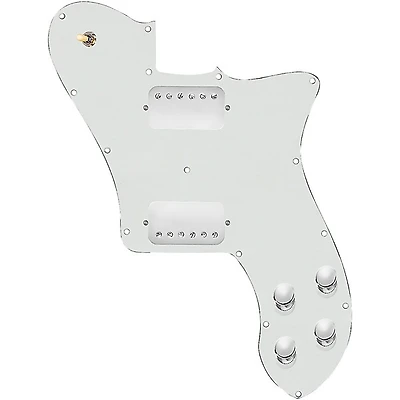 920D Custom Loaded Pickguard for '72 Deluxe Telecaster With Nickel Cool Kids Humbuckers