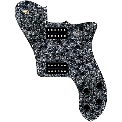 920D Custom Loaded Pickguard for '72 Deluxe Telecaster with Uncovered Smoothies Humbuckers