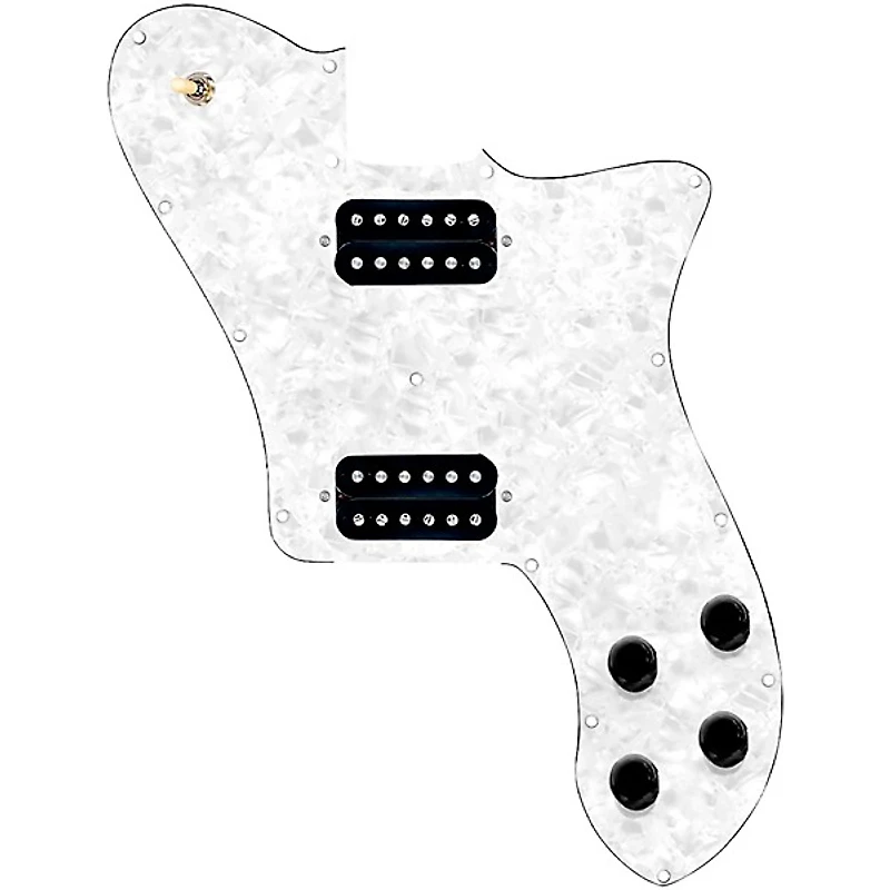 920D Custom Loaded Pickguard for '72 Deluxe Telecaster with Uncovered Smoothies Humbuckers