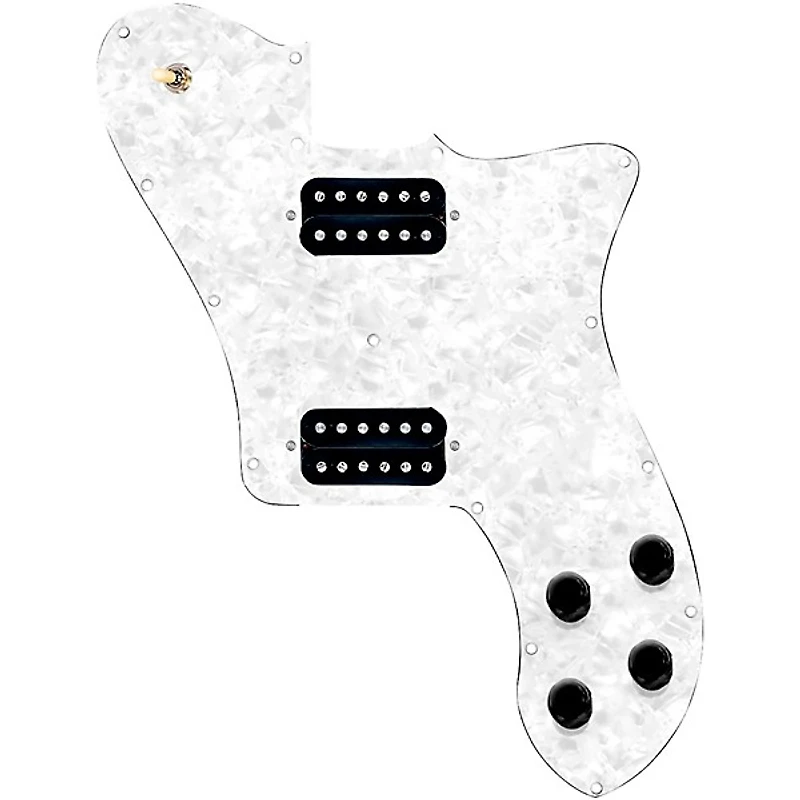 920D Custom Loaded Pickguard for '72 Deluxe Telecaster with Uncovered Cool Kids Humbuckers