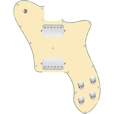 920D Custom Loaded Pickguard for '72 Deluxe Telecaster with Nickel Smoothies Humbuckers