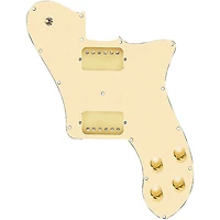 920D Custom Loaded Pickguard for '72 Deluxe Telecaster with Gold Smoothies Humbuckers