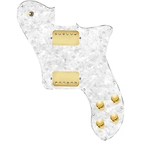 920D Custom Loaded Pickguard for '72 Deluxe Telecaster with Gold Smoothies Humbuckers