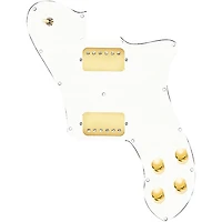 920D Custom Loaded Pickguard for '72 Deluxe Telecaster with Gold Roughnecks Humbuckers