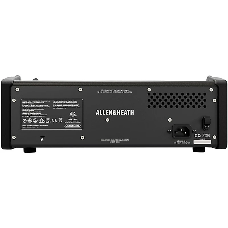Allen & Heath CQ-20B Digital Mixer With Wi-Fi and Bluetooth Connectivity