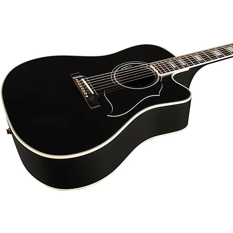 Gibson Custom Songwriter EC Custom Acoustic-Electric Guitar Ebony
