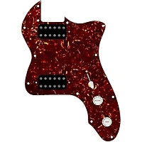 920D Custom 72 Thinline Tele Loaded Pickguard With Uncovered Cool Kids Humbuckers & White Knobs