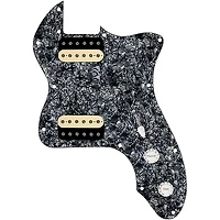 920D Custom 72 Thinline Tele Loaded Pickguard With Uncovered White Roughneck Humbuckers