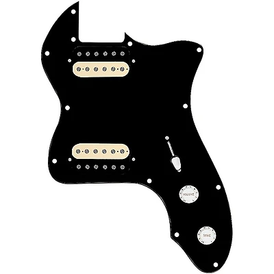 920D Custom 72 Thinline Tele Loaded Pickguard With Uncovered White Roughneck Humbuckers