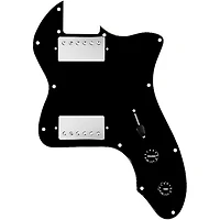 920D Custom 72 Thinline Tele Loaded Pickguard With Nickel Roughneck Humbuckers & Black Knobs