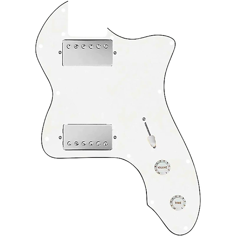 920D Custom 72 Thinline Tele Loaded Pickguard With Nickel Cool Kids Humbuckers