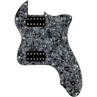 920D Custom 72 Thinline Tele Loaded Pickguard With Uncovered Cool Kids Humbuckers & Black Knobs