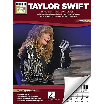 Hal Leonard Taylor Swift 2nd Edition Songbook