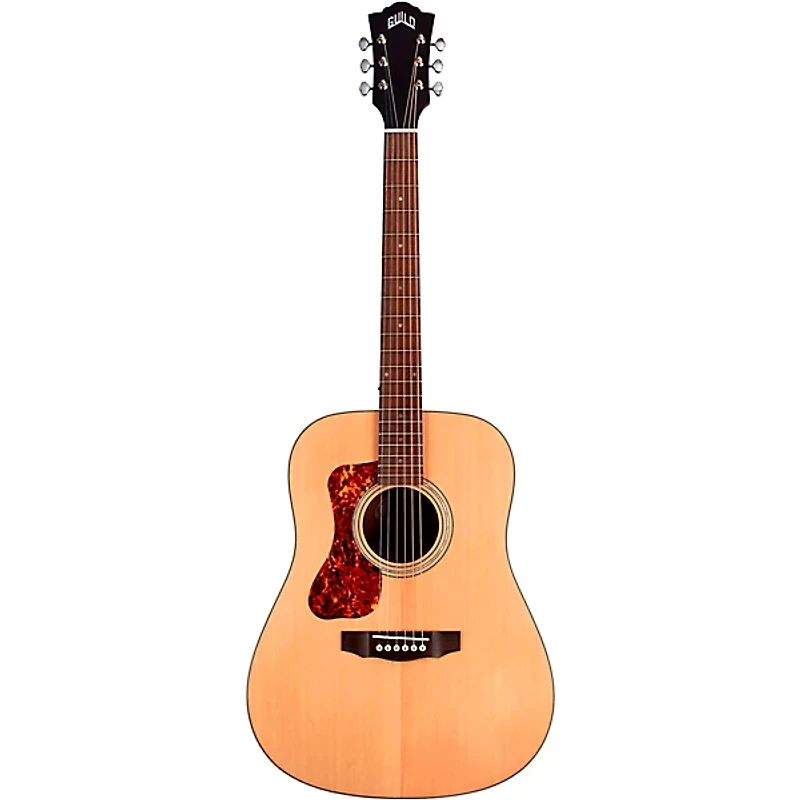 Guild D-240E Dreadnought Left-Handed Acoustic-Electric Guitar Natural