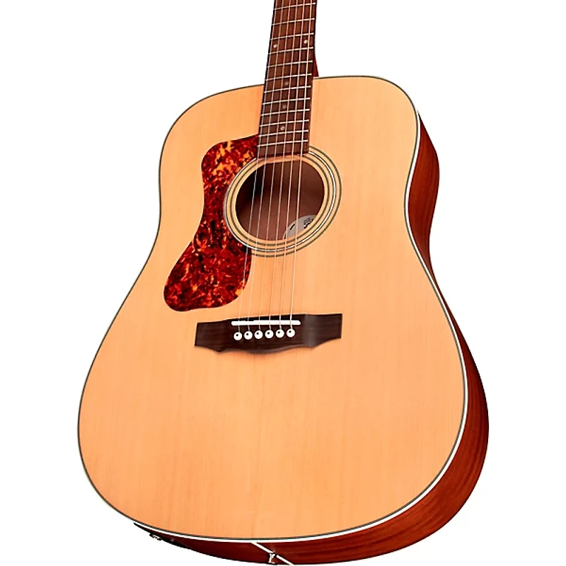 Guild D-240E Dreadnought Left-Handed Acoustic-Electric Guitar Natural