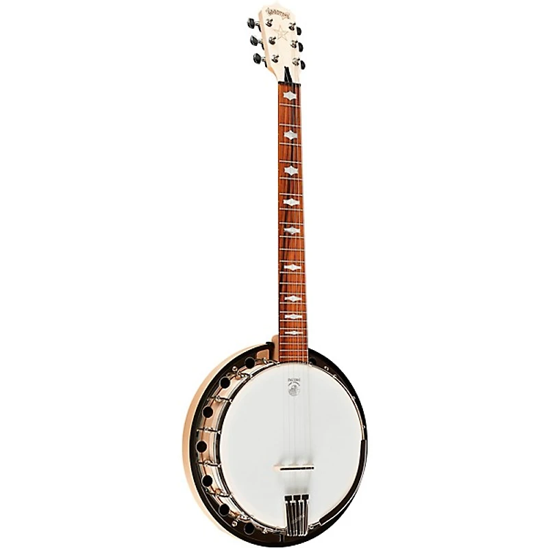 Deering Goodtime Six-R Left-Handed 6-String Resonator Banjo