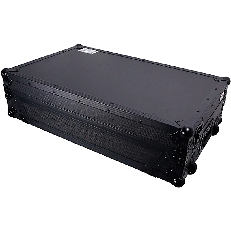 ProX ATA Flight Style Wheel Road Case For RANE Four DJ Controller with 1U Rack Space Black