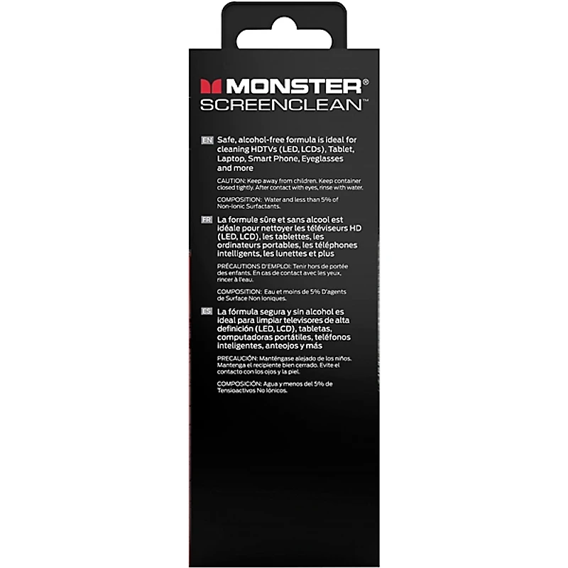 Monster Cable ScreenClean 60ML Bottle & Microfiber Cloth