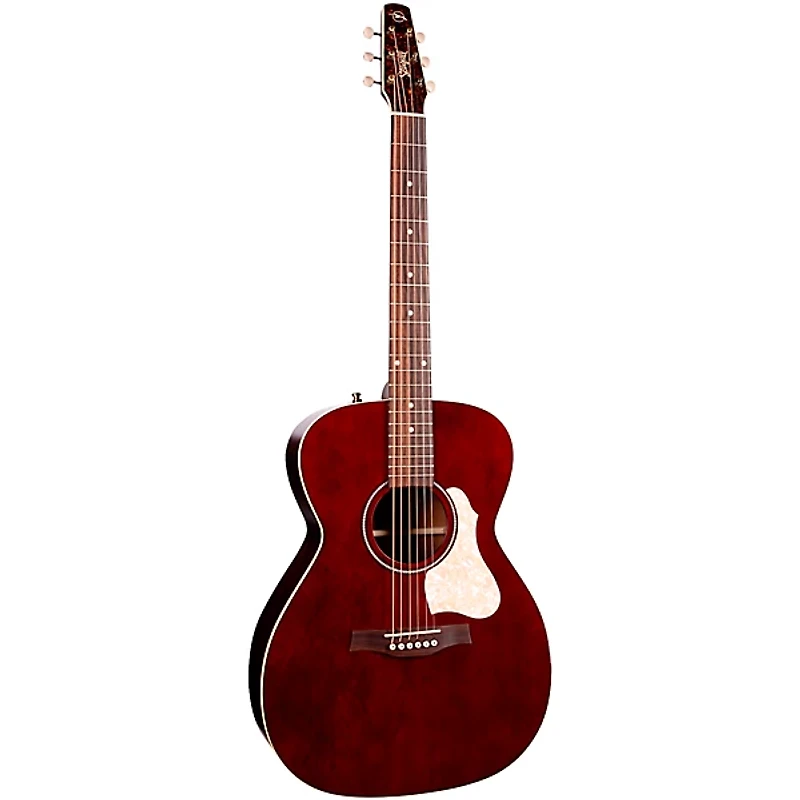 Seagull M6 Limited Edition Acoustic-Electric Guitar Ruby Red