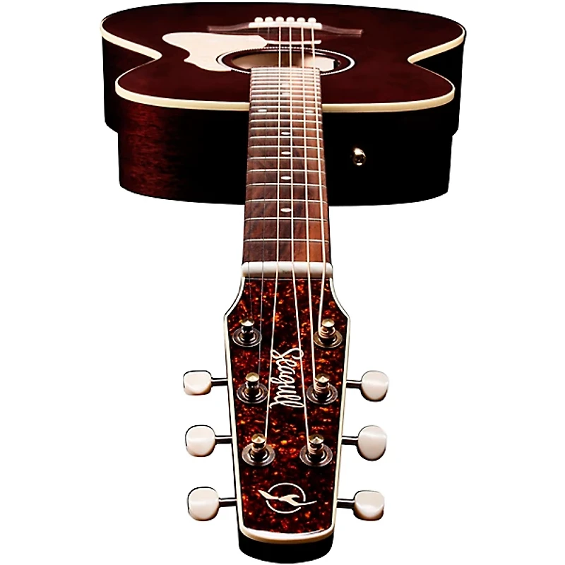 Seagull M6 Limited Edition Acoustic-Electric Guitar Ruby Red