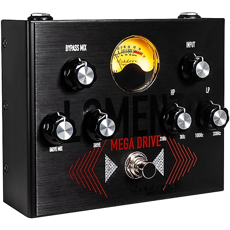 Ashdown James LoMenzo Signature Mega Drive Bass Effects Pedal Black