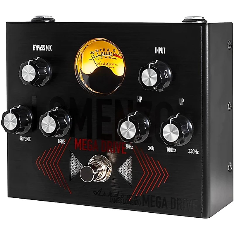 Ashdown James LoMenzo Signature Mega Drive Bass Effects Pedal Black