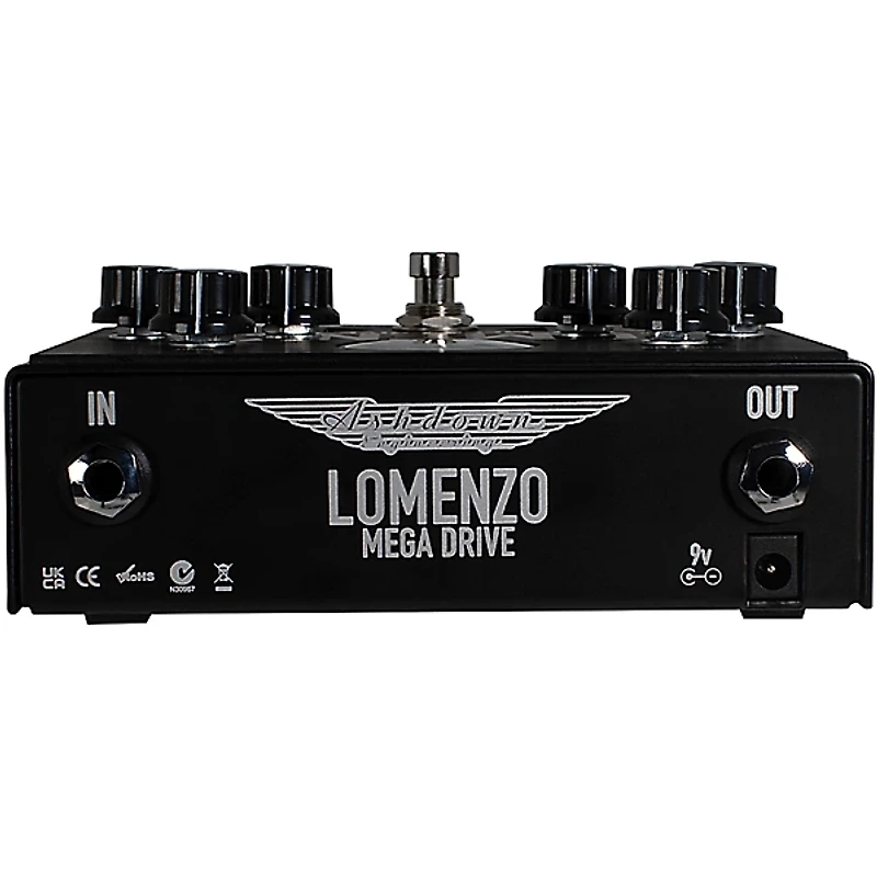Ashdown James LoMenzo Signature Mega Drive Bass Effects Pedal Black