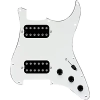 920D Custom HH Loaded Pickguard for Strat With Uncovered Smoothie Humbuckers and S5W-HH Wiring Harness