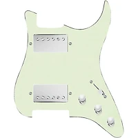 920D Custom HH Loaded Pickguard for Strat With Nickel Cool Kids Humbuckers and S3W-HH Wiring Harness