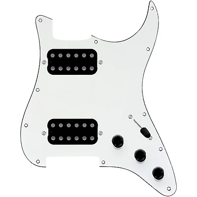 920D Custom HH Loaded Pickguard for Strat With Uncovered Cool Kids Humbuckers and S5W-HH Wiring Harness