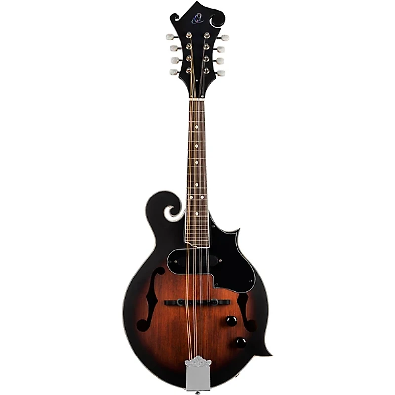 Ortega RMFE30-WB F-Style Acoustic-Electric Mandolin Whiskey Burst