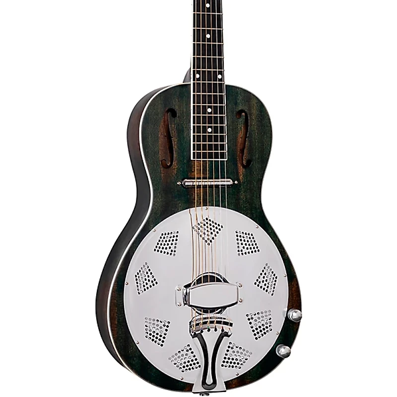 Ortega RRG30E Parlor Acoustic-Electric Resonator Guitar